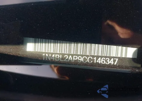 2012 Nissan Altima 3.5 Sr из США, поврежденный, VIN 1N4BL2AP9CC146374